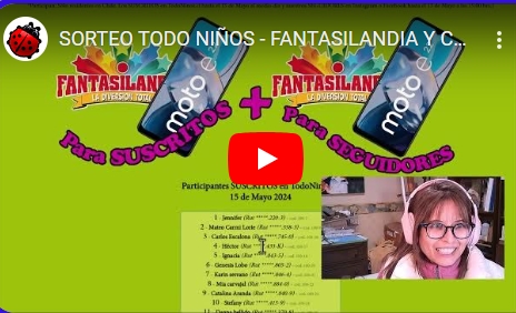 SORTEO 15 Mayo 2024<br>Fantasilandia + Celular